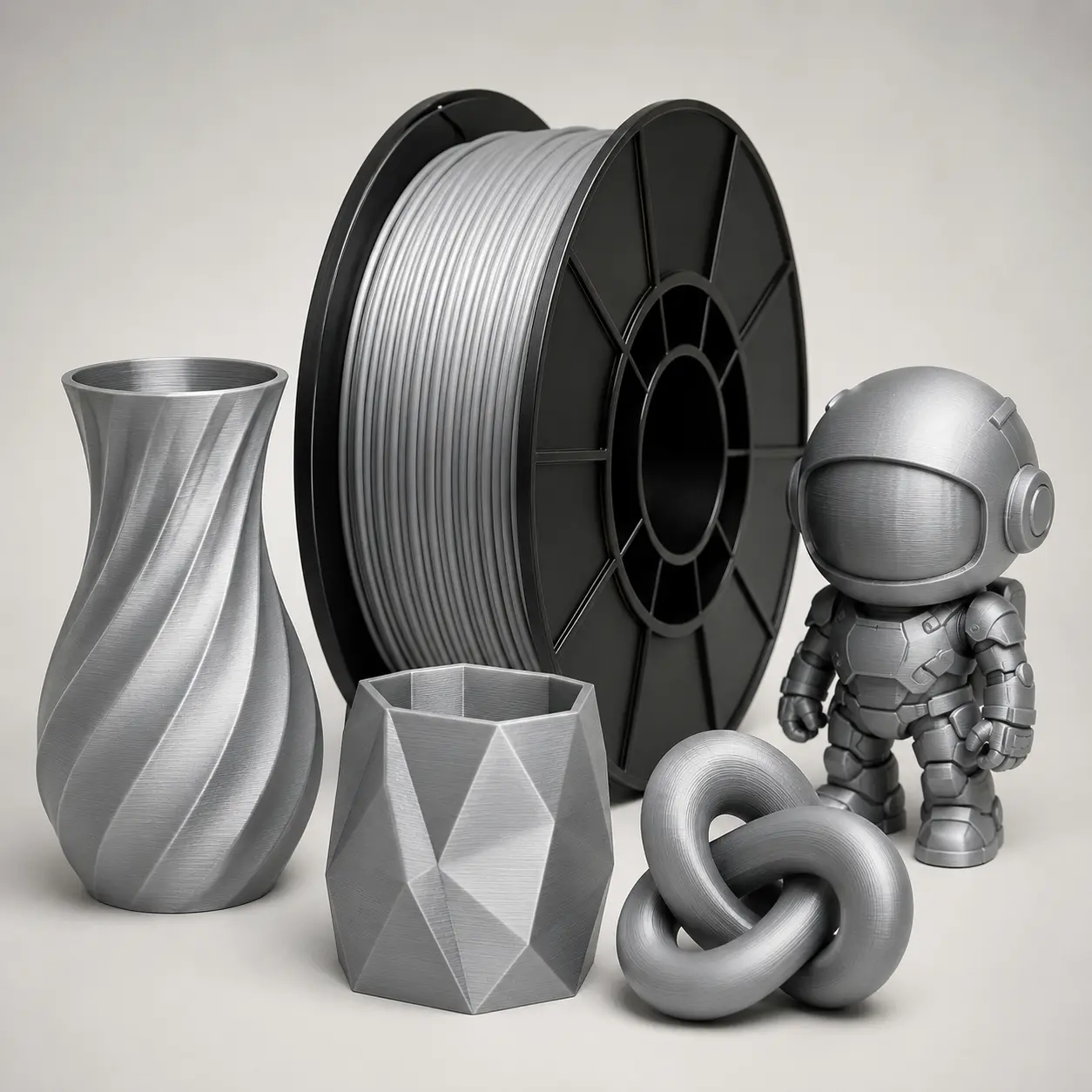 Silver Grey filament