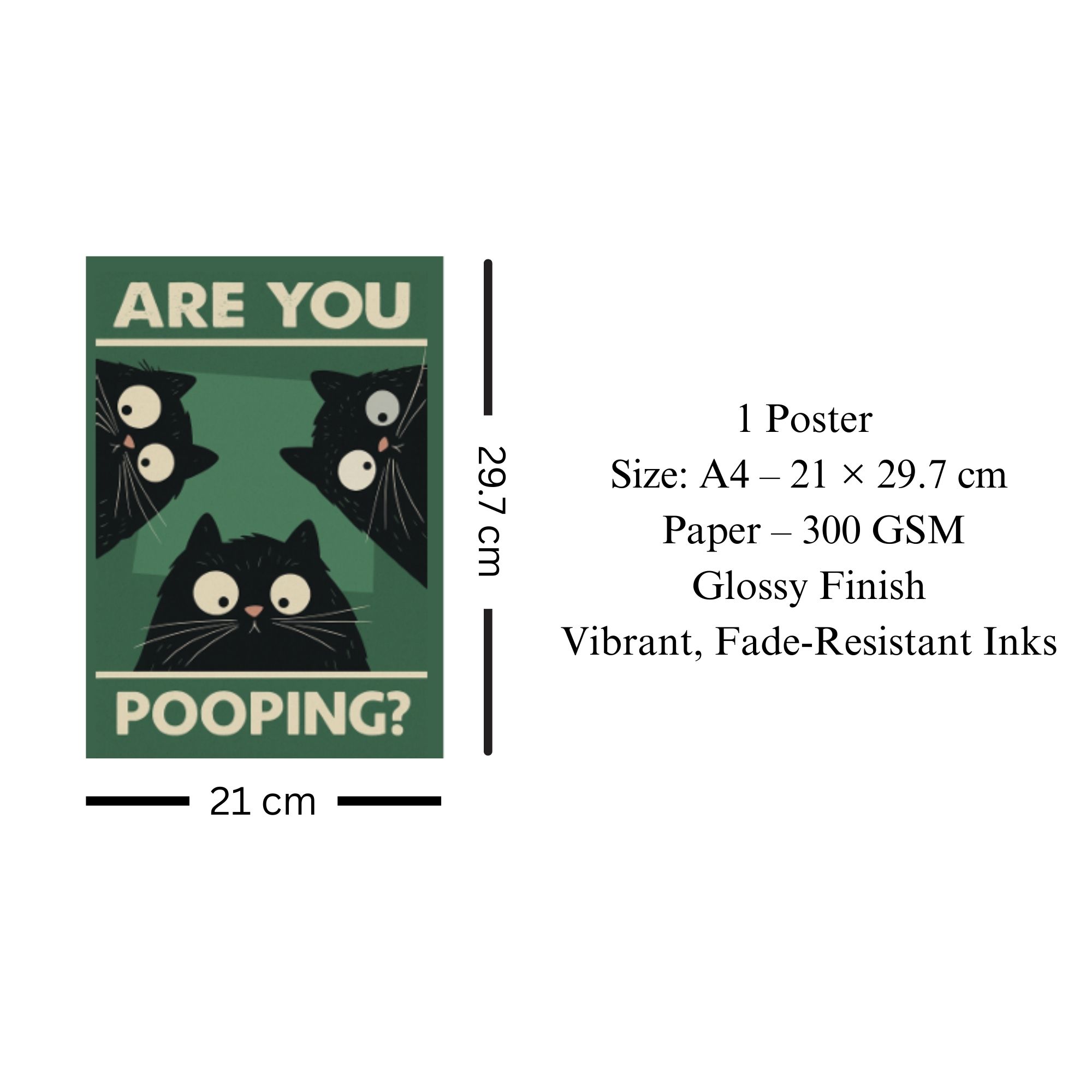 Are You Pooping Poster A4 thumbnail 3