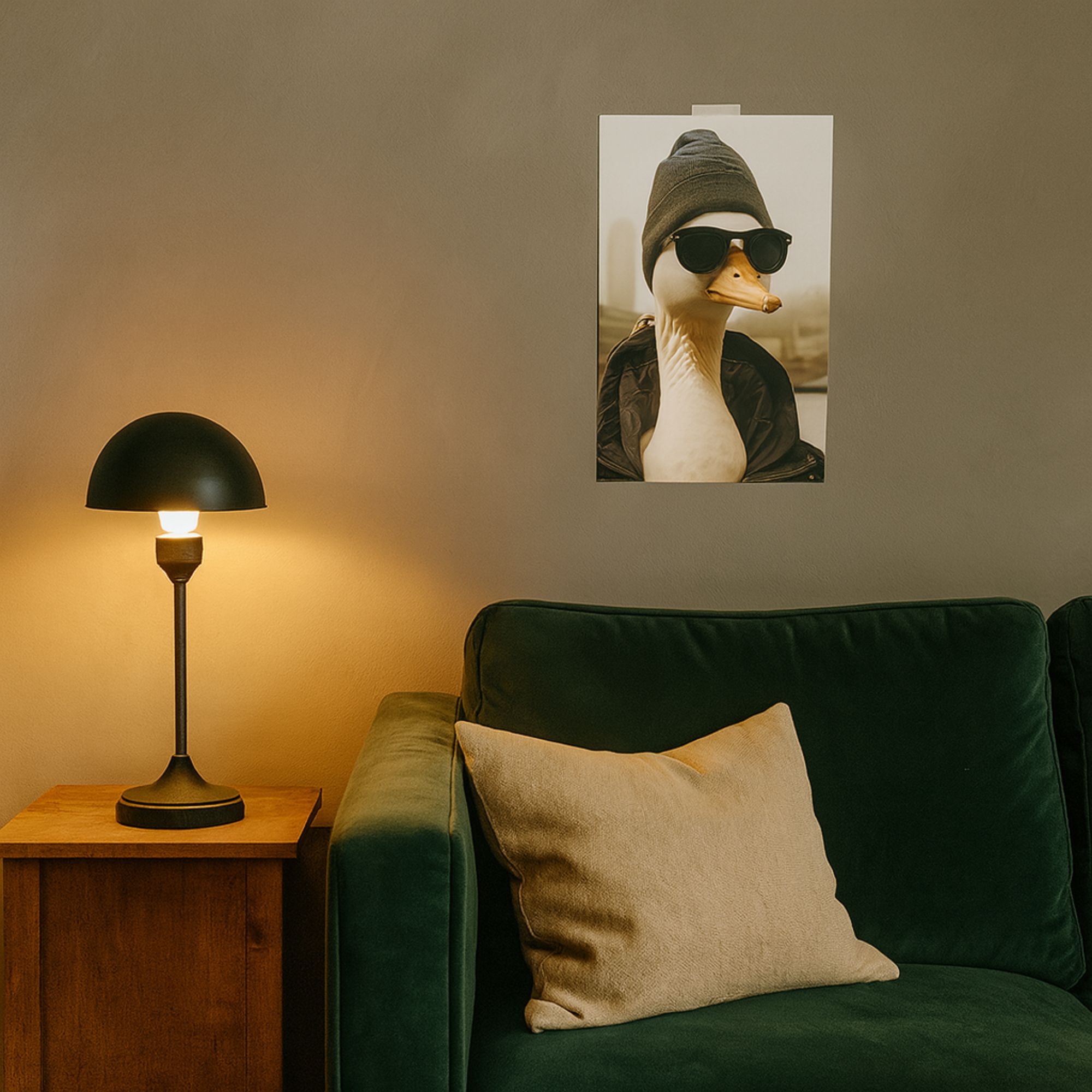 Cool Duck Poster A4 thumbnail 2