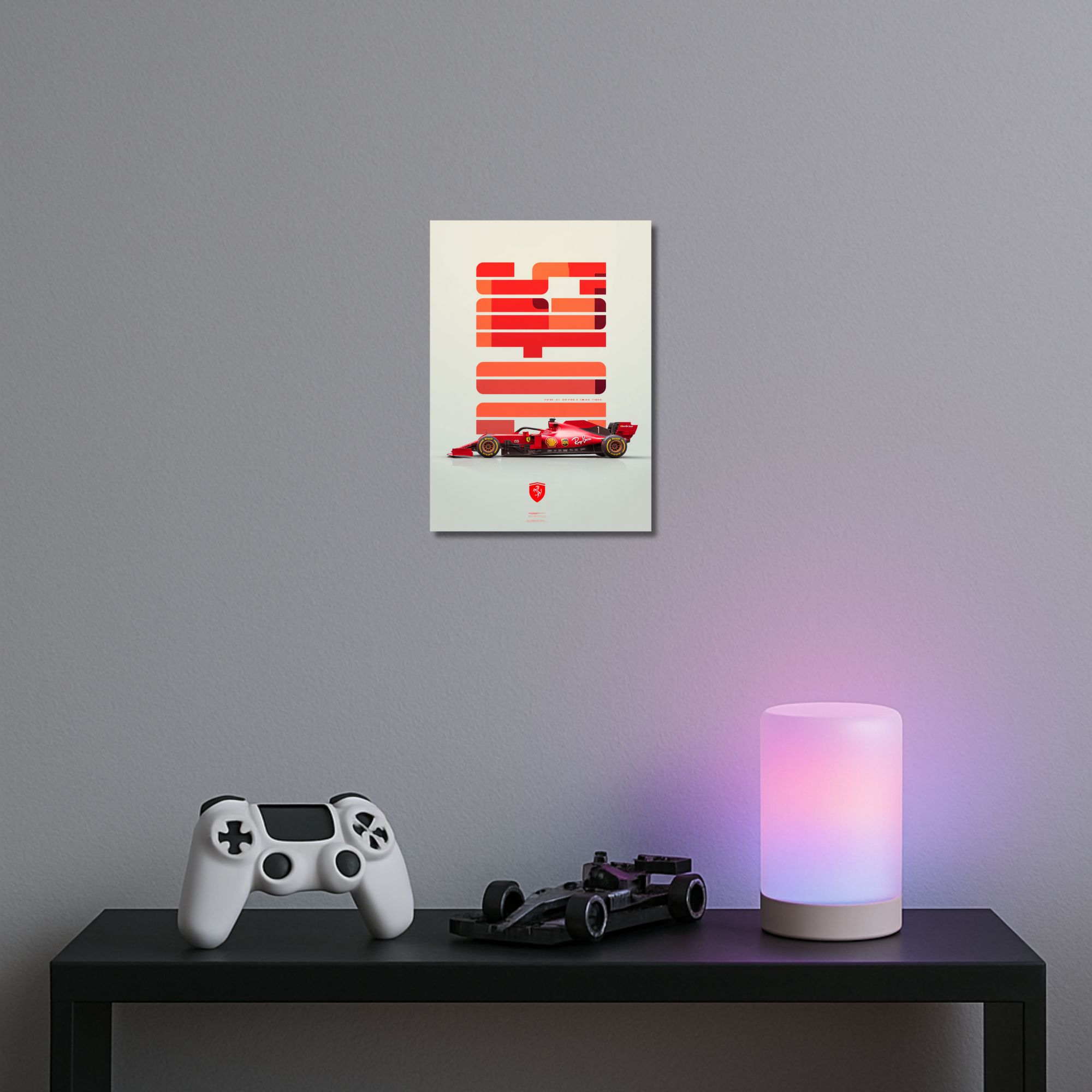 Ferrari SF90 Formula 1 Poster A4 thumbnail 2