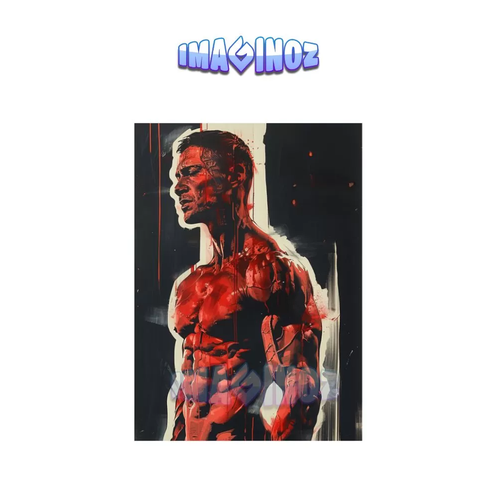 Inner Fire Gym Poster A4