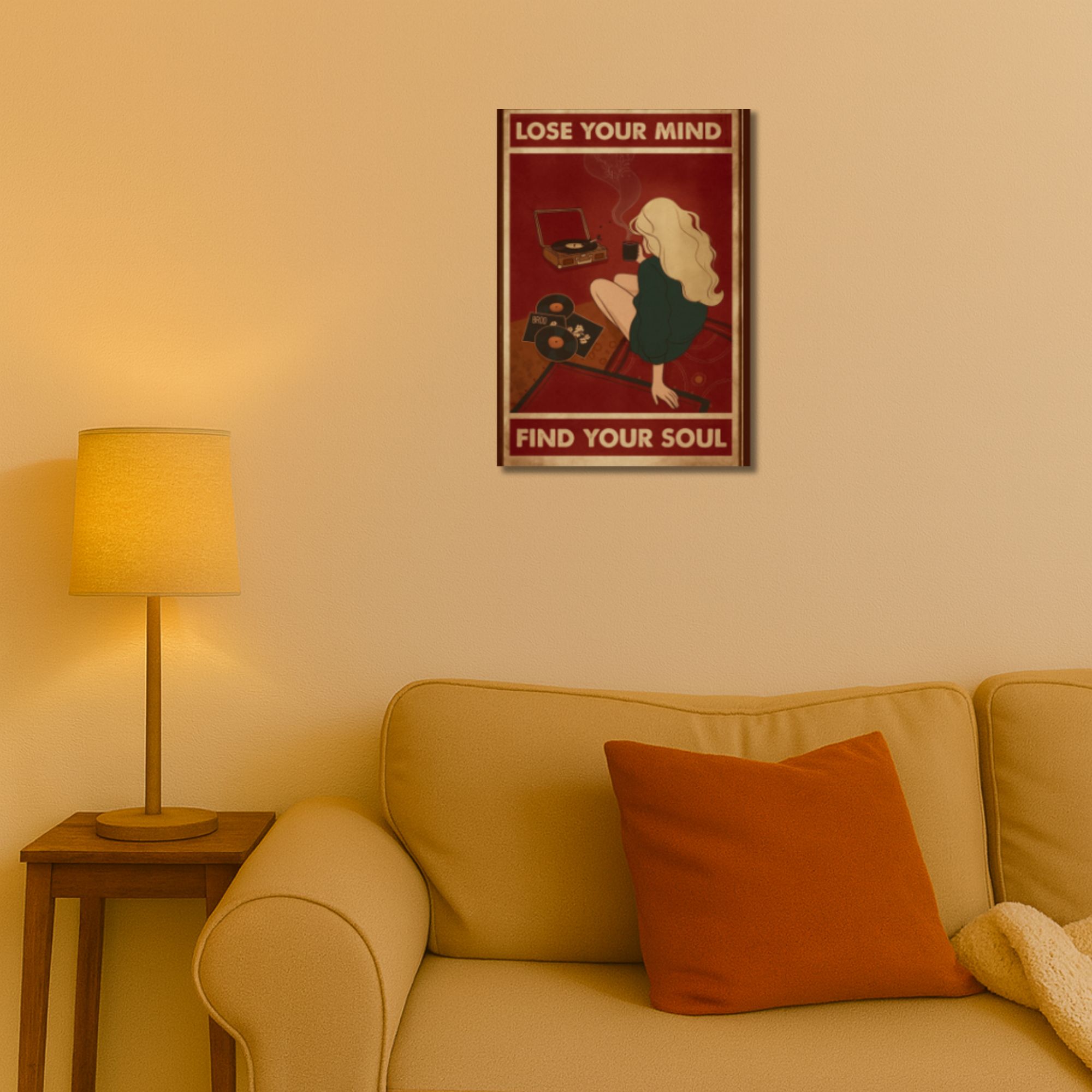 Lose Your Mind Find Your Soul Poster A4 thumbnail 2