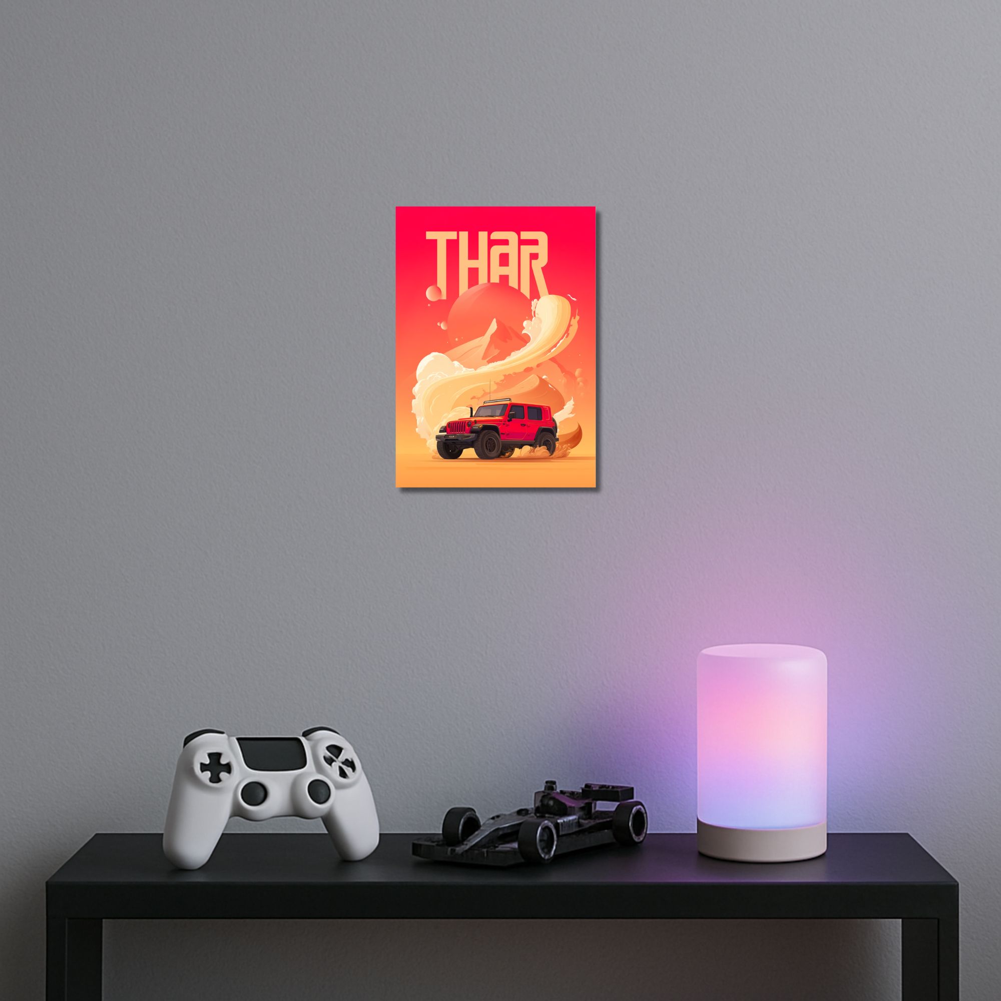 Mahindra Thar Adventure Poster A4 thumbnail 2