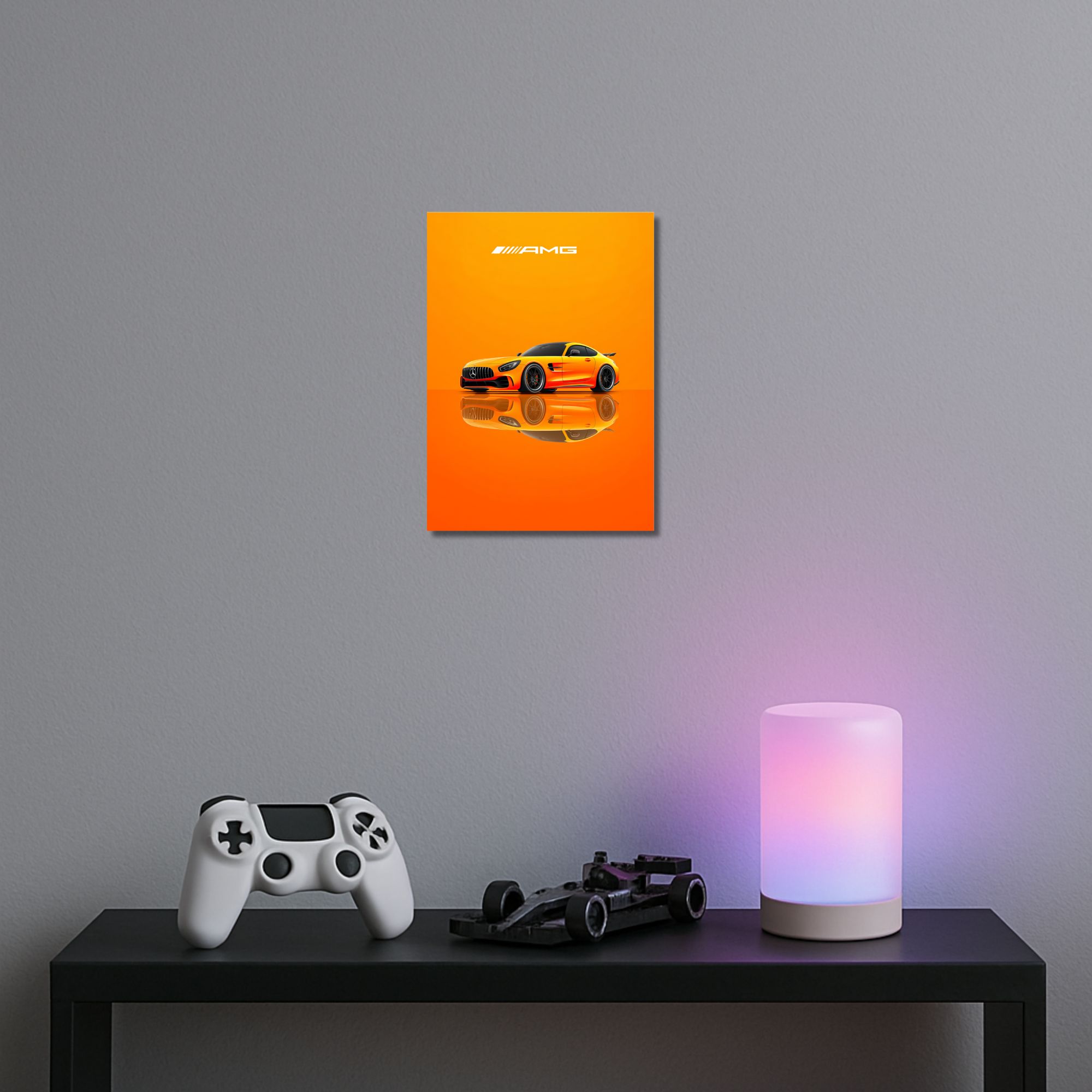 Mercedes AMG Poster A4 | Luxury Sports Car Wall Art thumbnail 2