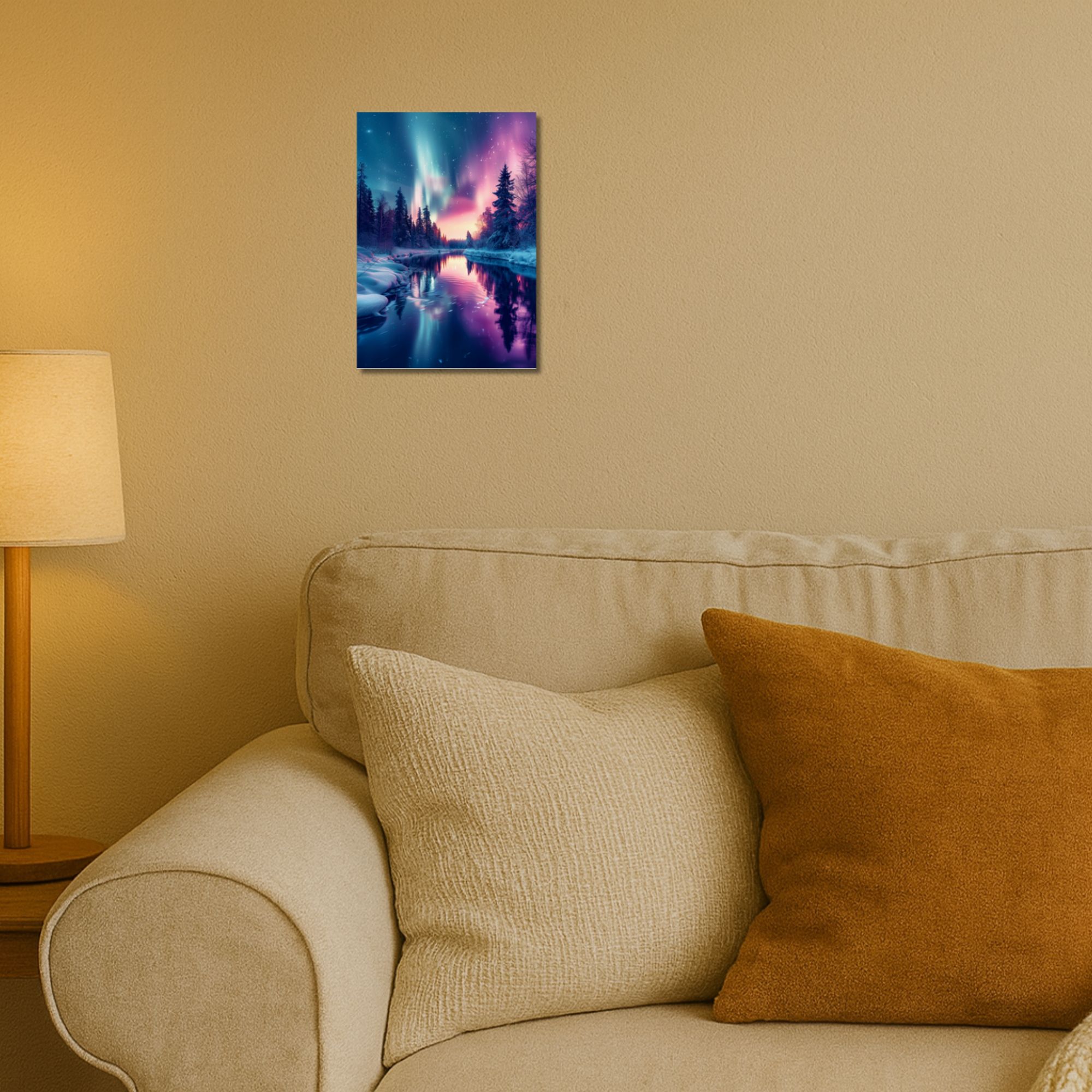 Northern Lights Aurora Poster A4 image 2