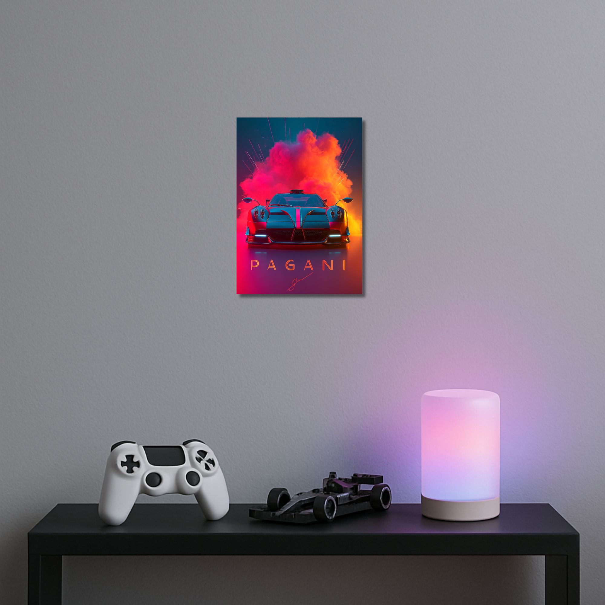 Pagani Hypercar Poster A4 image 2