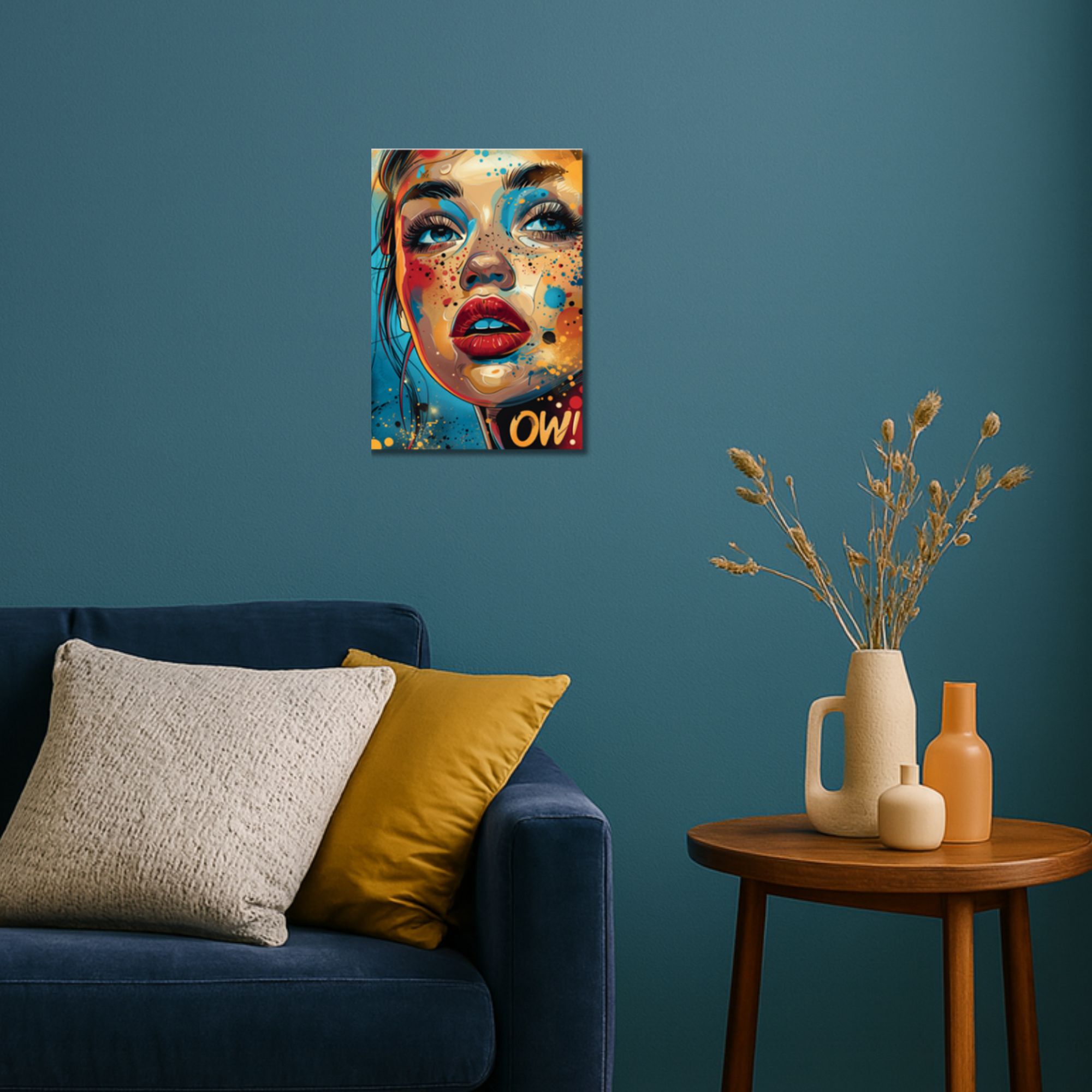 Pop Art Portrait Poster A4 thumbnail 2