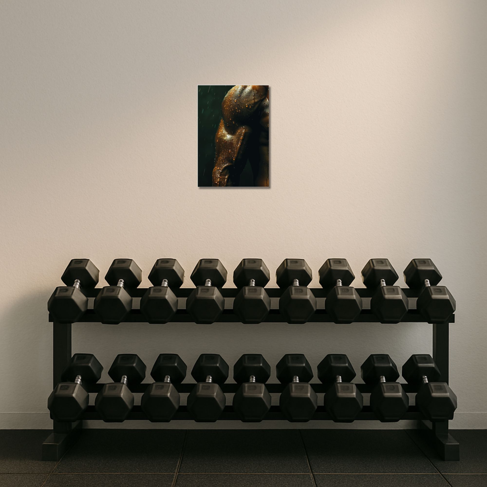 Power & Sweat Gym Poster A4 thumbnail 2