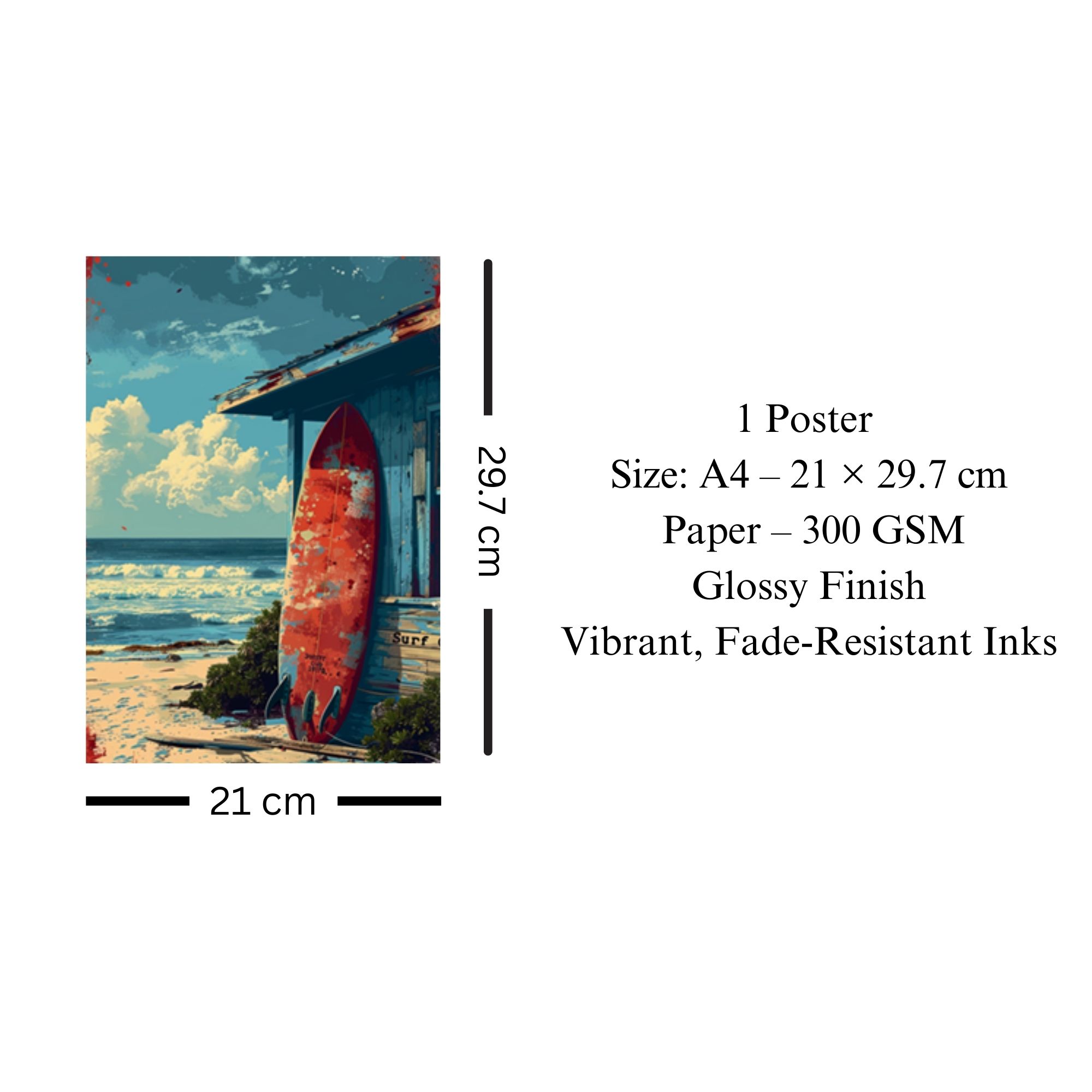 Road Trip USA Poster A4 thumbnail 3