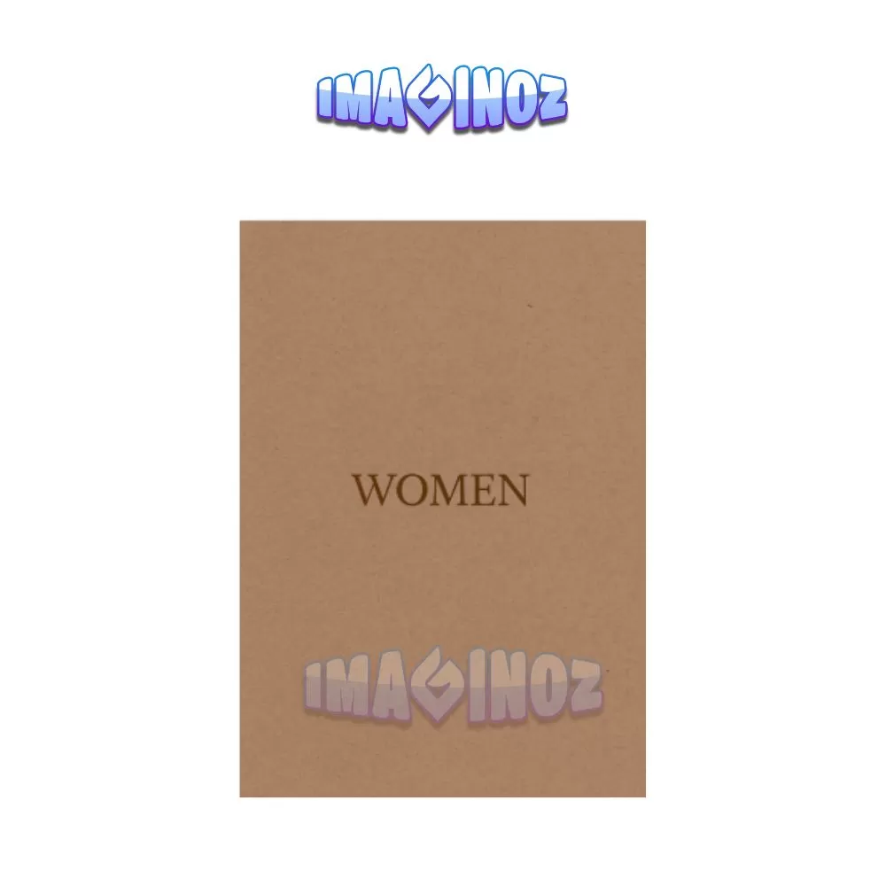 Women Minimal Typography Poster A4