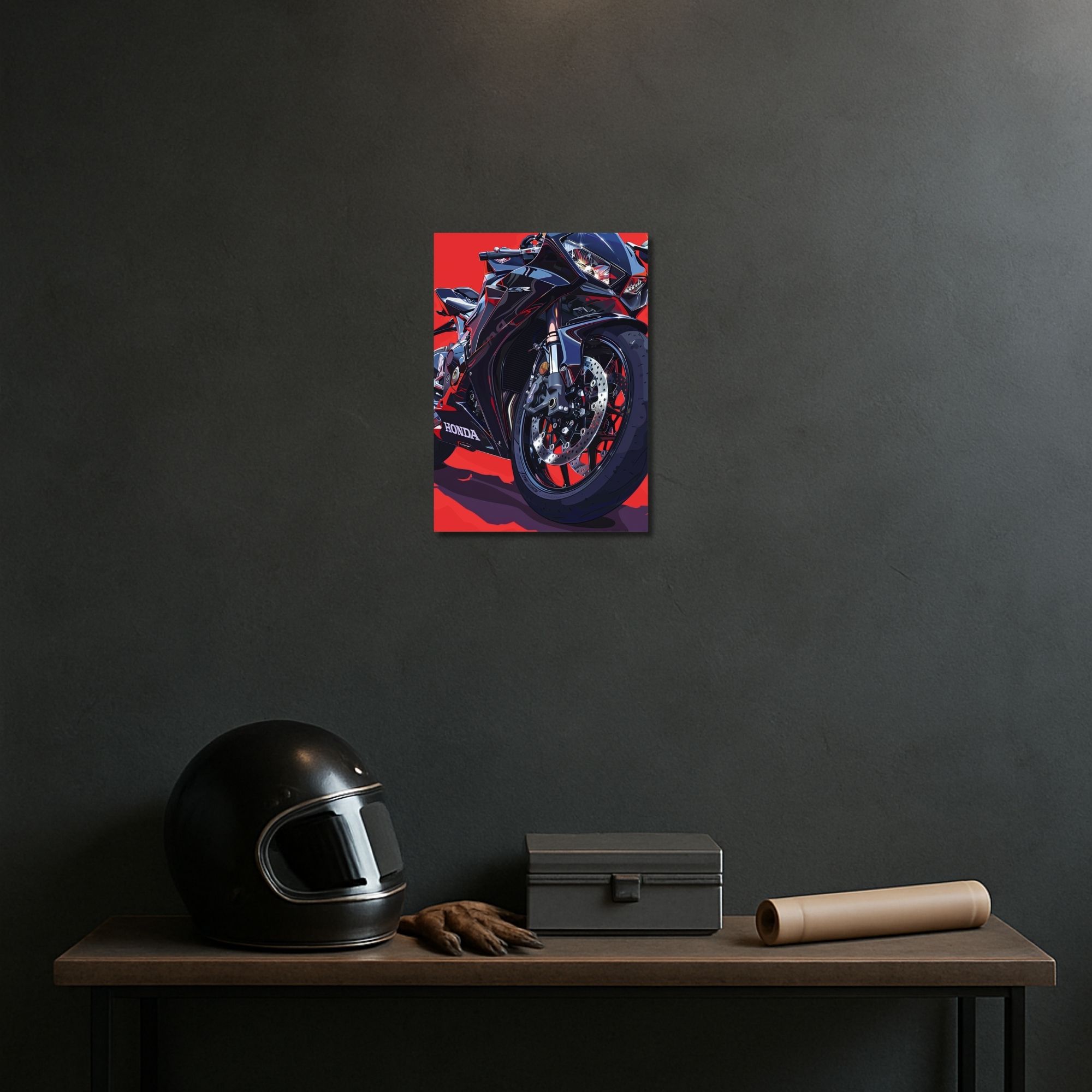 Honda CBR Superbike Poster A4 | Premium Motorcycle Wall Art thumbnail 2