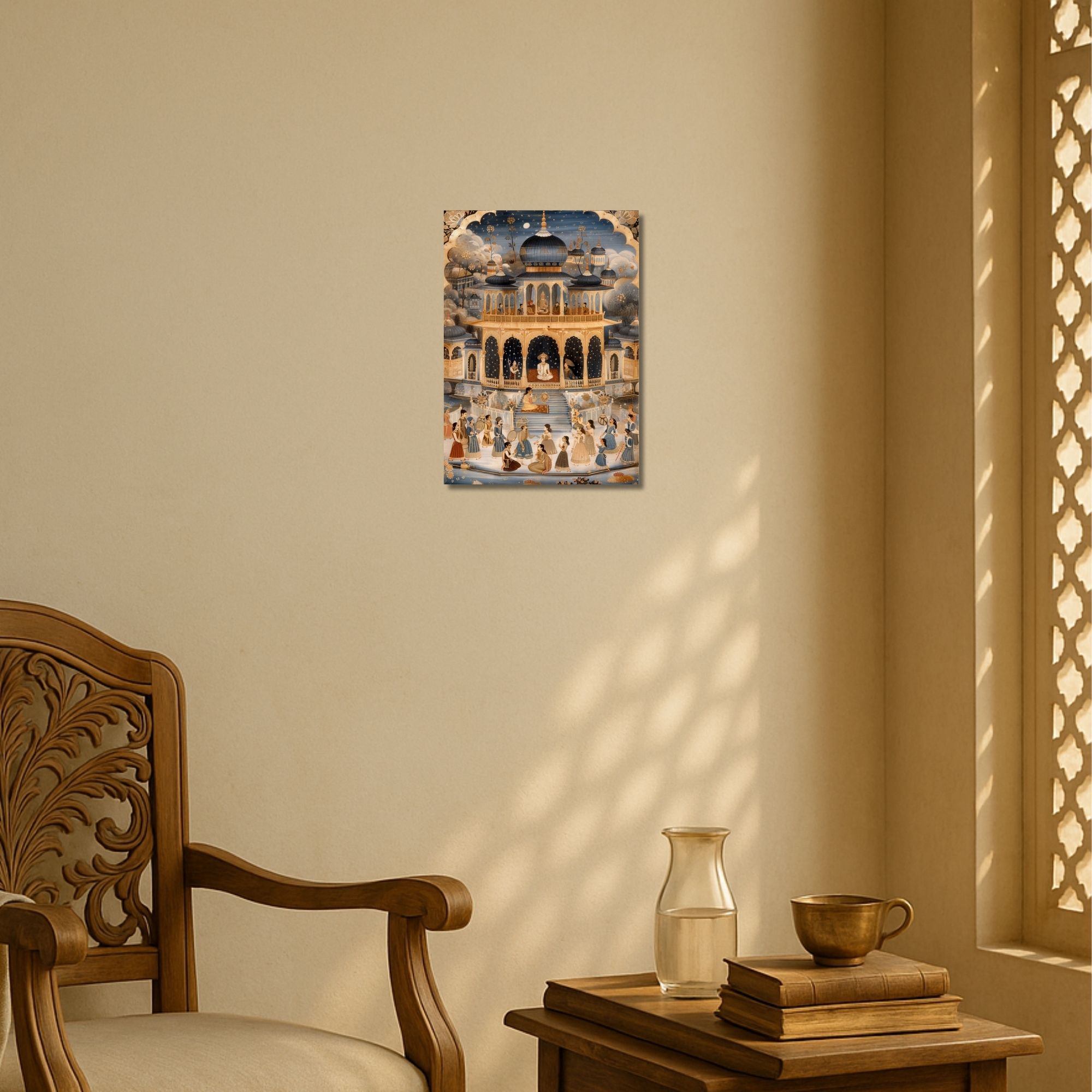 Indian Palace Heritage Poster A4 | Royal Cultural Wall Art thumbnail 2