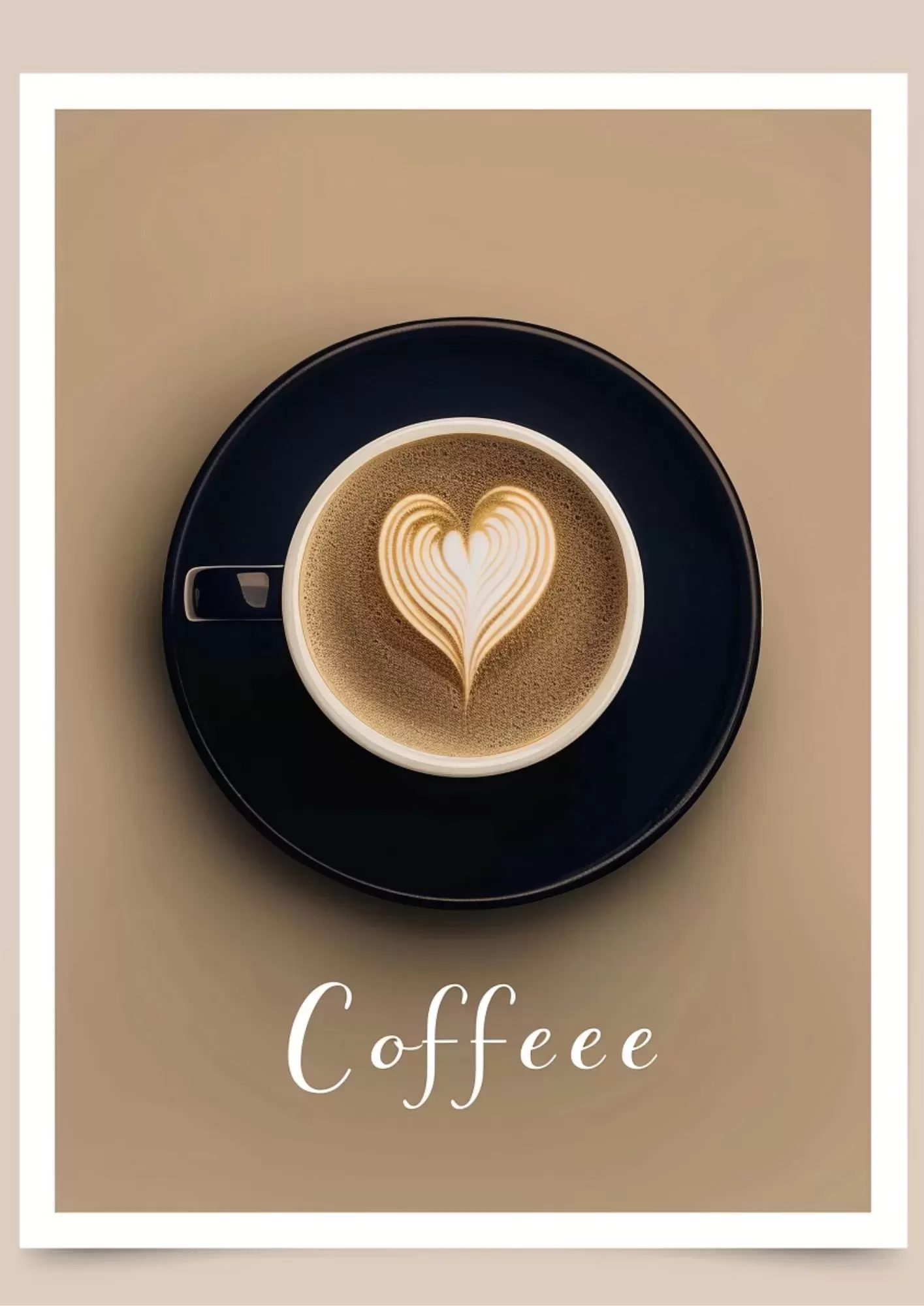 Coffee Culture Aesthetic Wall Art – Premium Latte Art & Café Vibes Poster Collection