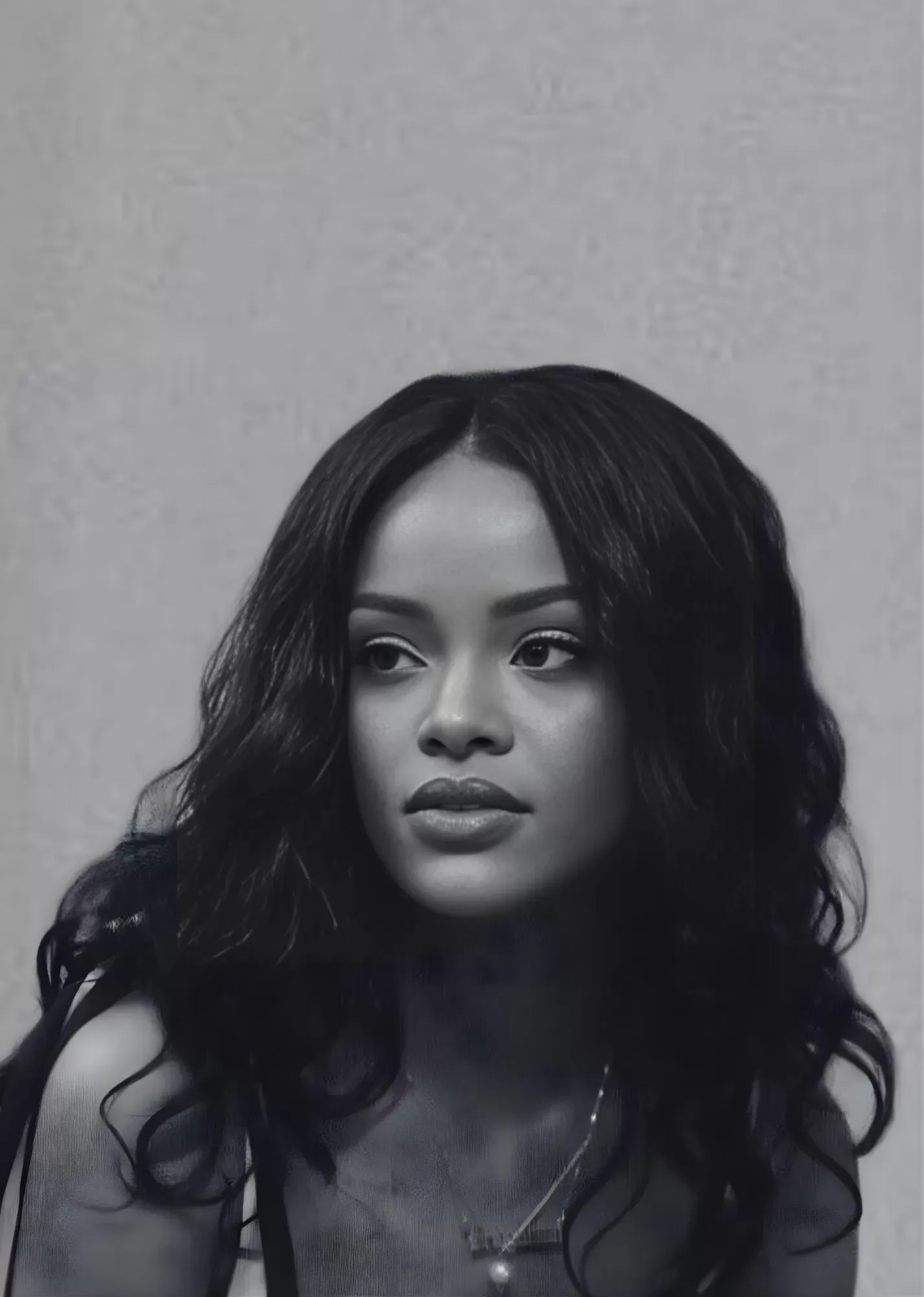 Retro DJ Turntable Illustration Poster – A5 Size - Rihanna Monochrome Portrait Aesthetic Poster – A5 Size