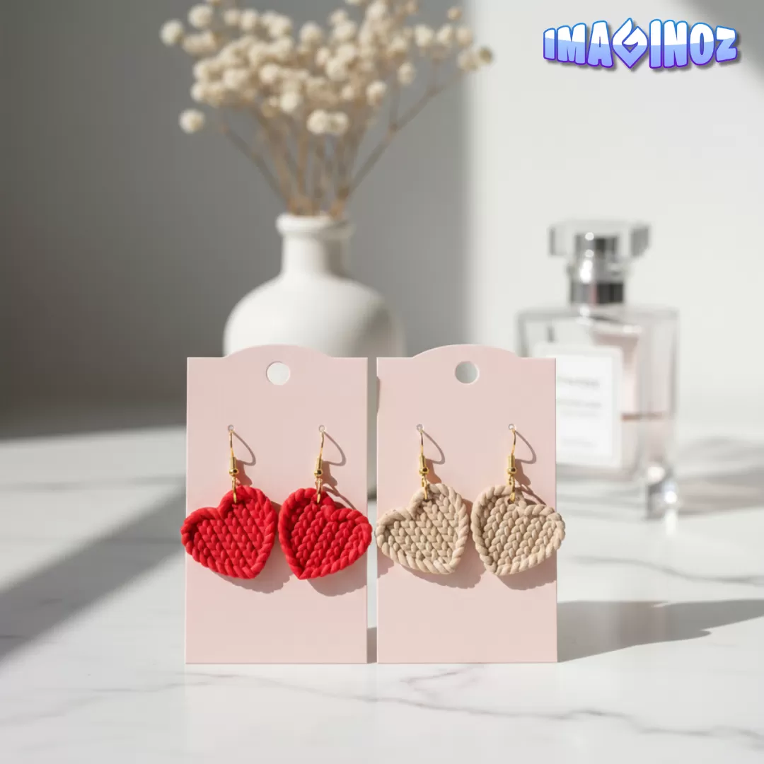 Heart Earrings for Women – Romantic Valentine Gift