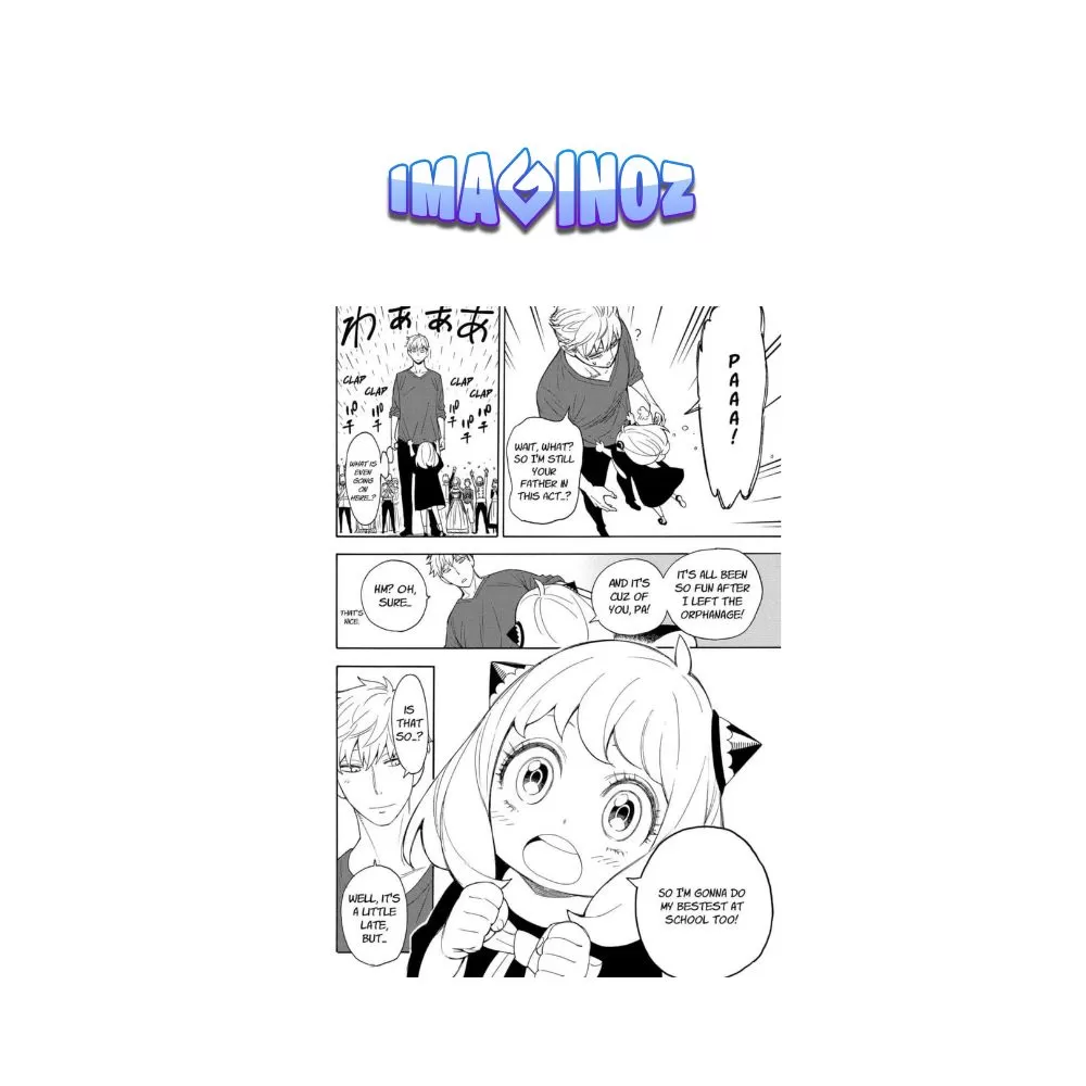 Anya Loid Spy x Family Manga Anime Poster A5 image 1
