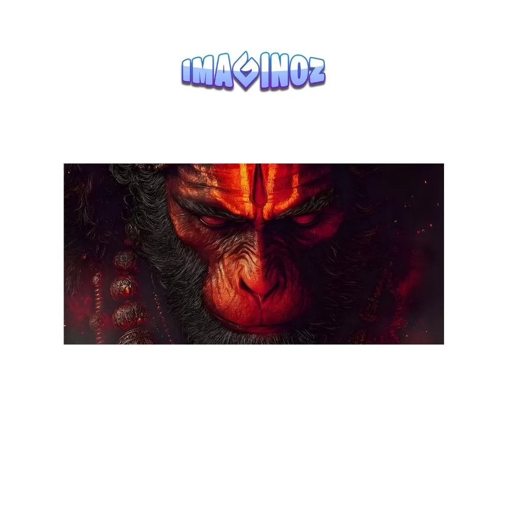 Hanuman Spiritual Warrior Poster