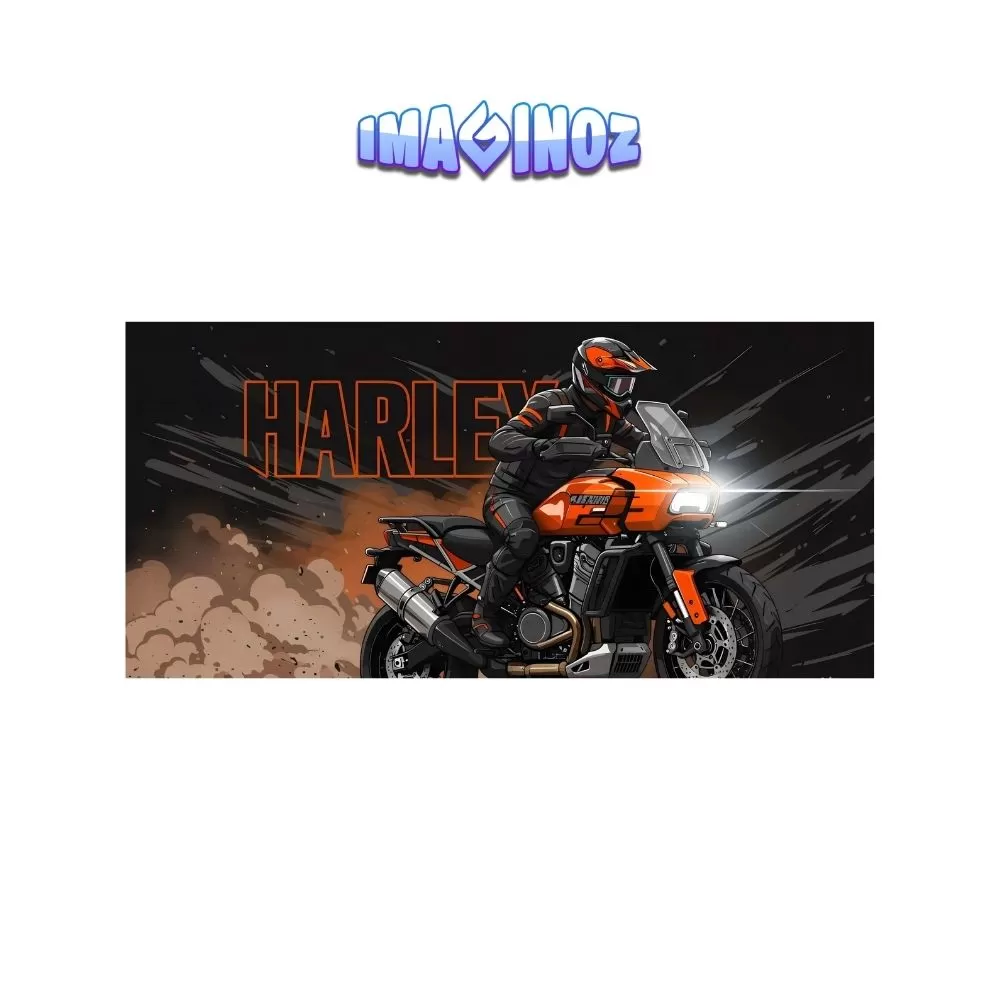 Harley Davidson Cruiser Motorcycle Poster