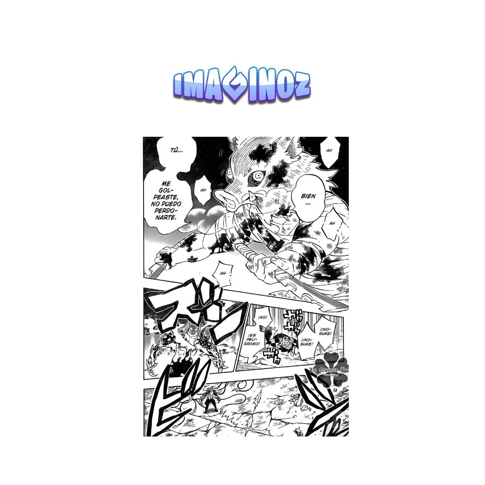 Inosuke Battle Manga Anime Poster A5