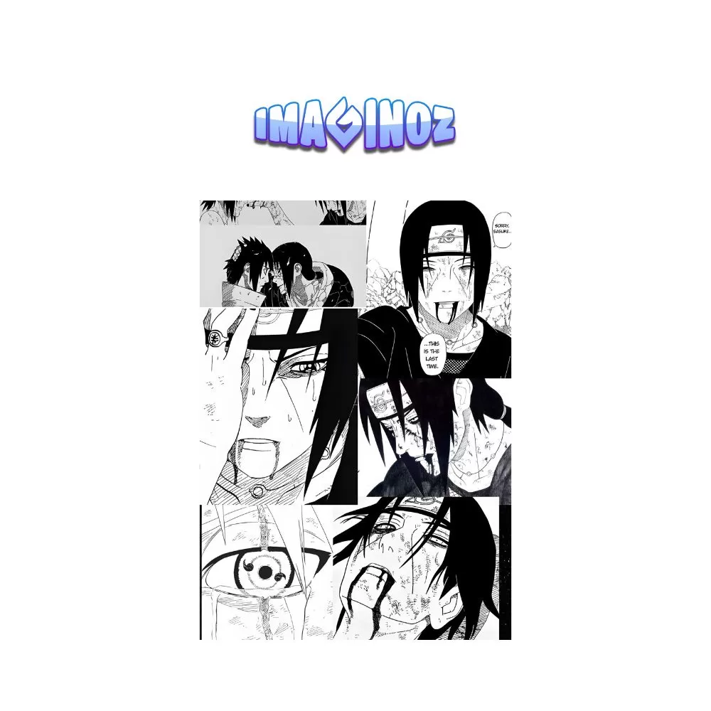 Itachi Uchiha Manga Anime Poster A5