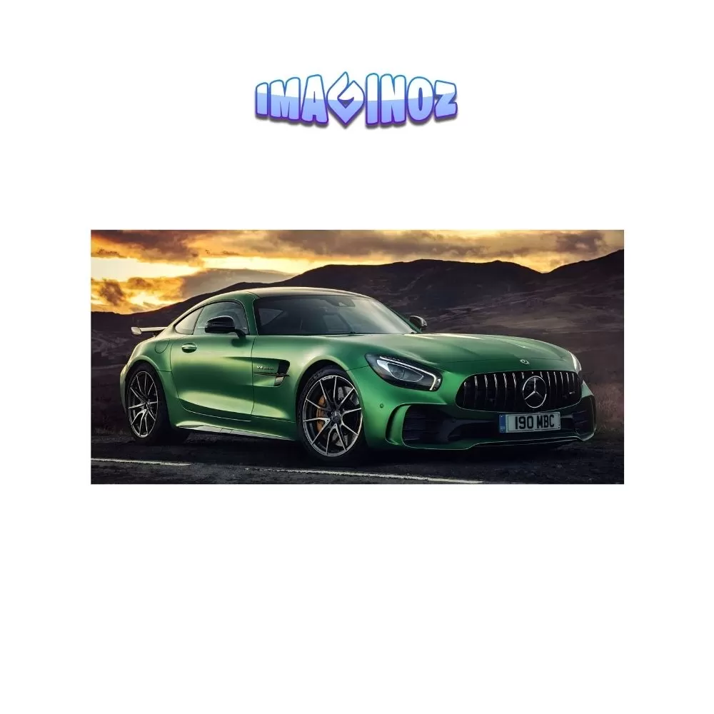 Mercedes AMG Supercar Landscape Poster