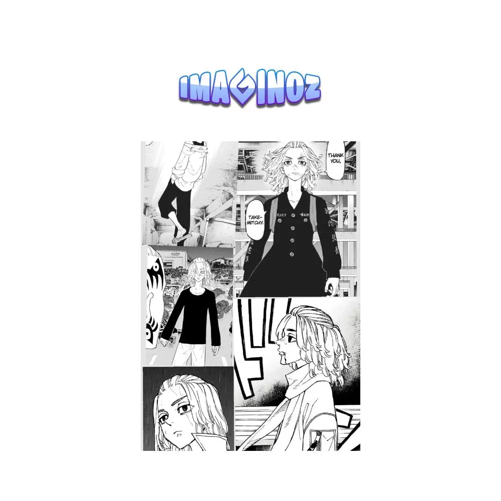 Mikey Tokyo Revengers Manga Anime Poster A5 image 1