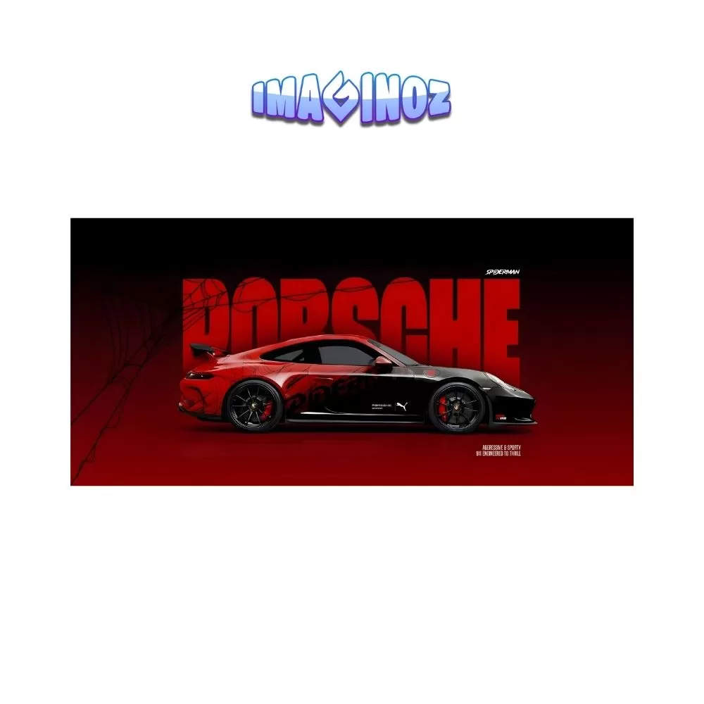 Porsche 911 Sports Car Poster