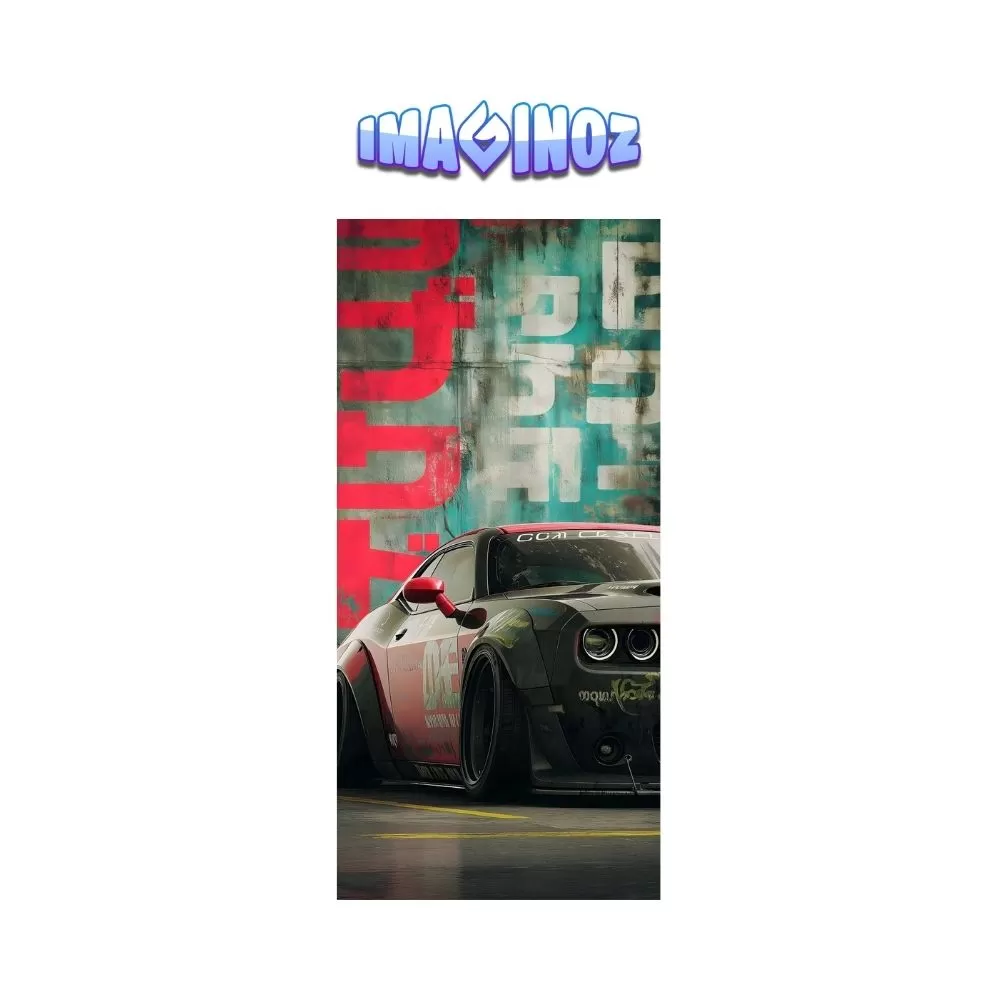 Street Racing Sports Car Poster