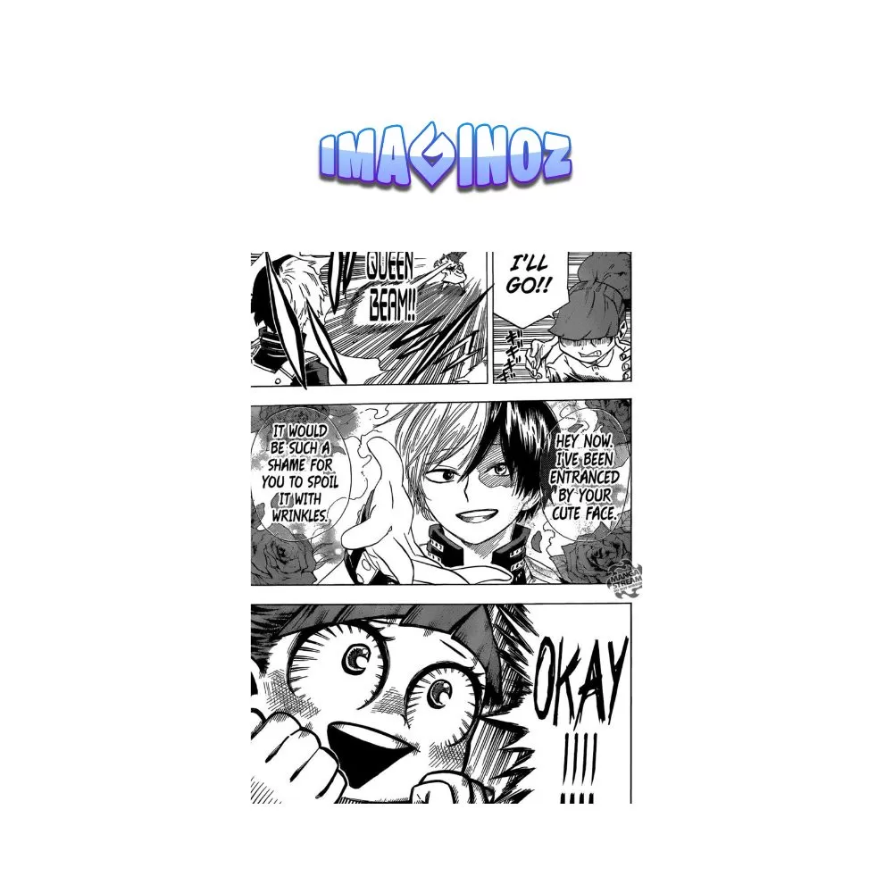 Todoroki Manga Anime Poster A5