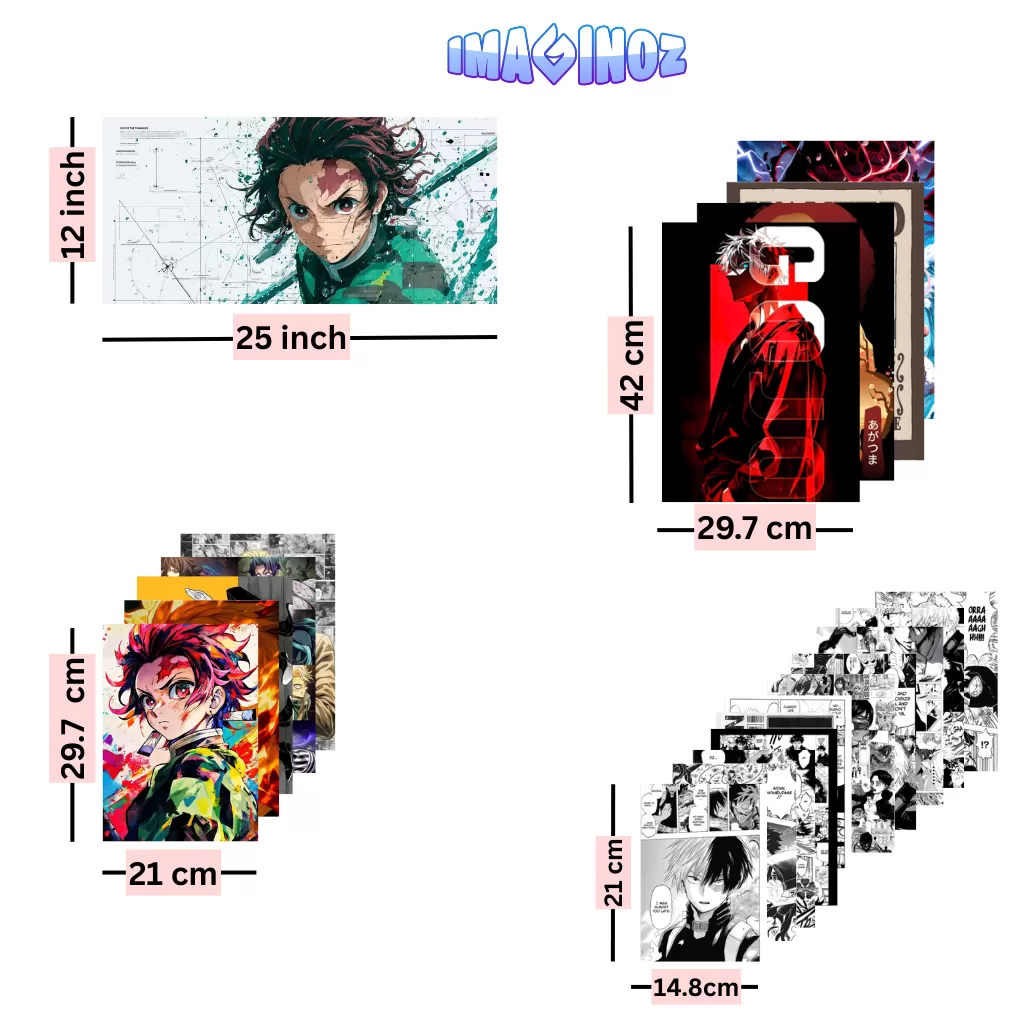 Premium Anime Poster Collection A4 image 3